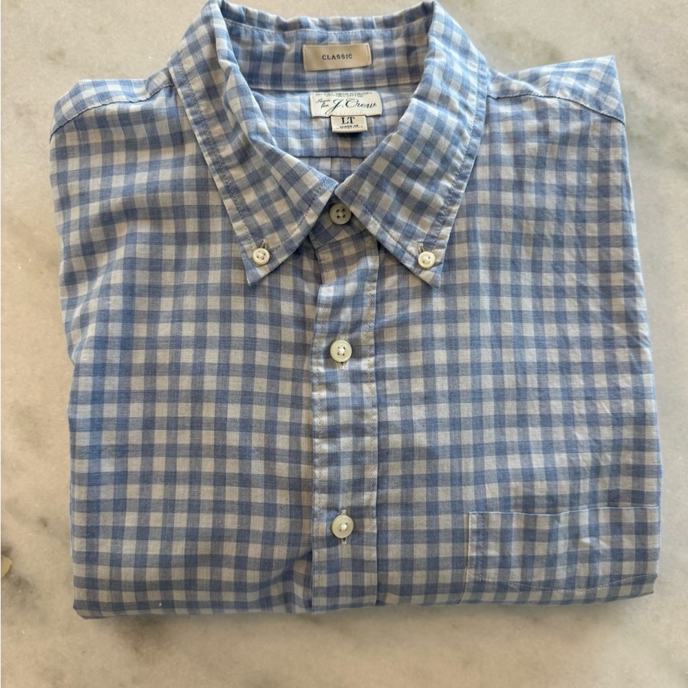 J. Crew Secret Wash cotton poplin shirt